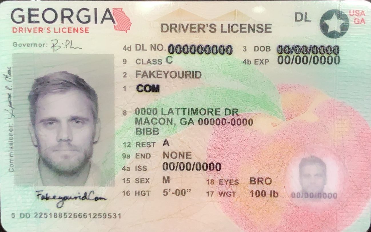 Georgia Drivers License