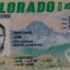Colorado Driver's License
